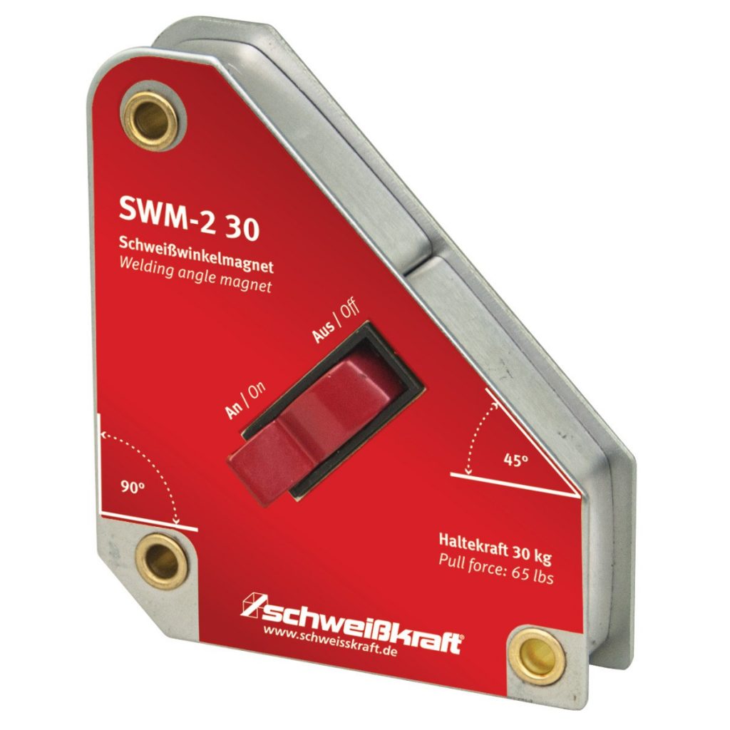 SWM-2 30 – przełączany elektromagnes kątownika spawalniczego